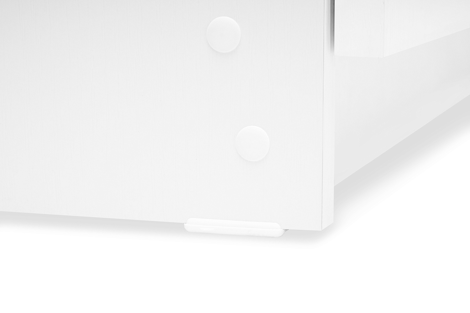 Тумба 3-х створчатая Тивина белый текстурный