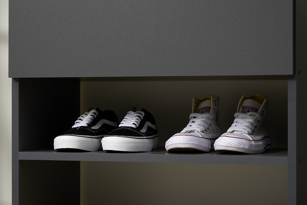 Тумба Тивина графит серый