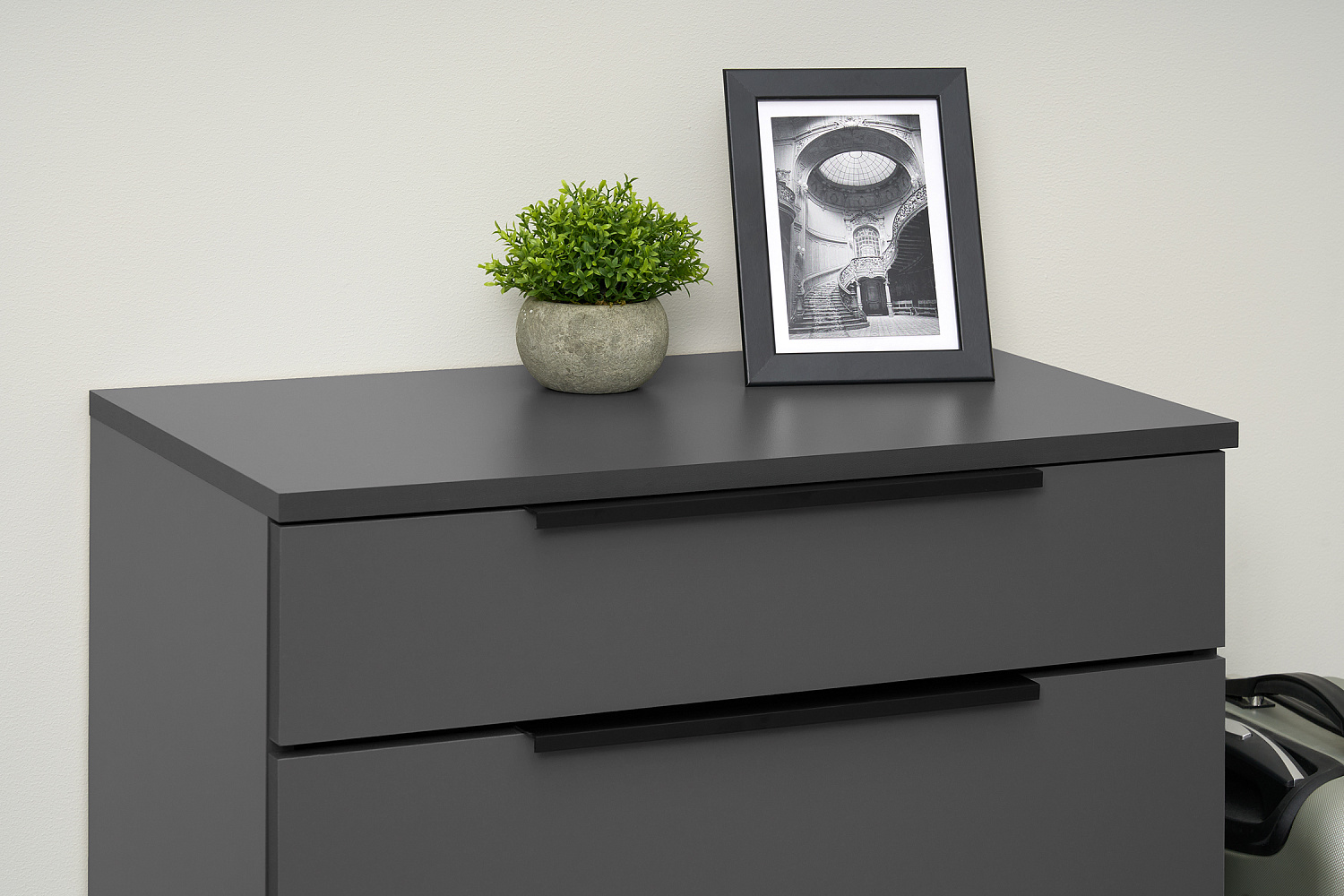 Тумба Тивина графит серый