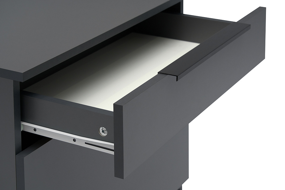 Тумба Тивина графит серый