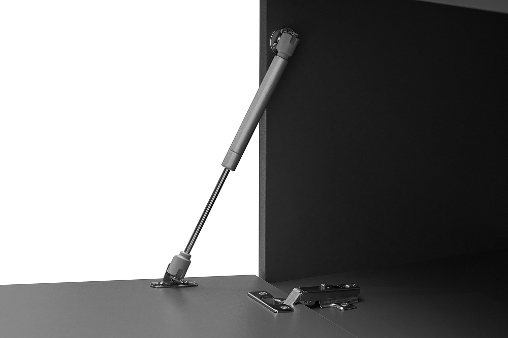 Тумба Тивина графит серый