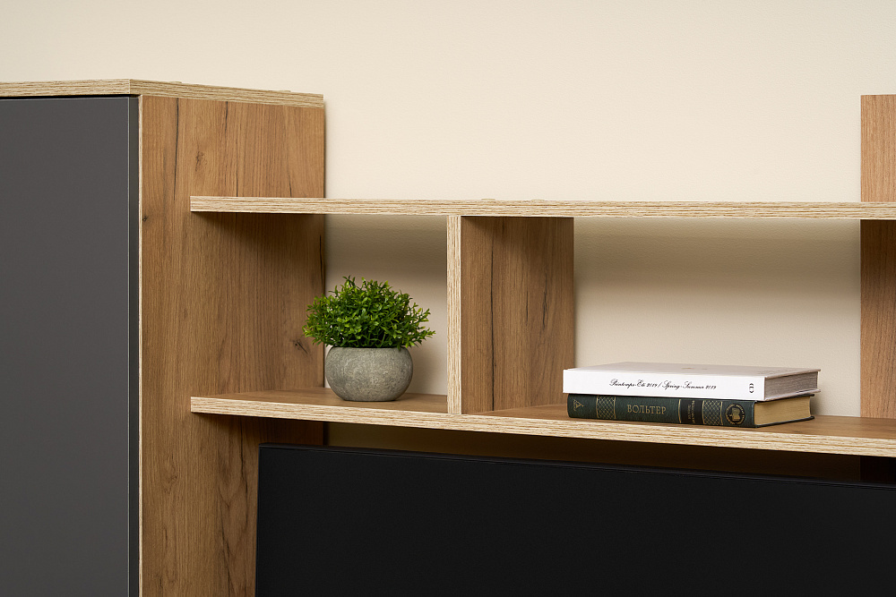 Гостиная Мини дуб крафт / графит