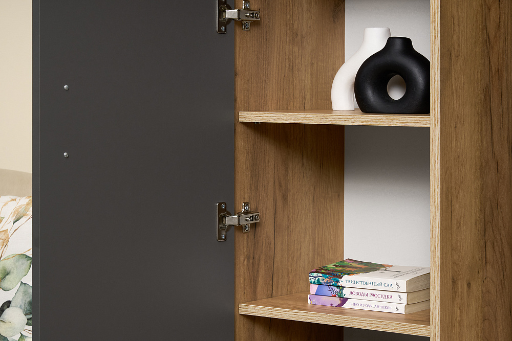 Гостиная Мини дуб крафт / графит