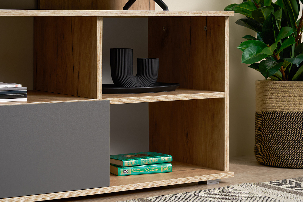 Гостиная Мини дуб крафт / графит