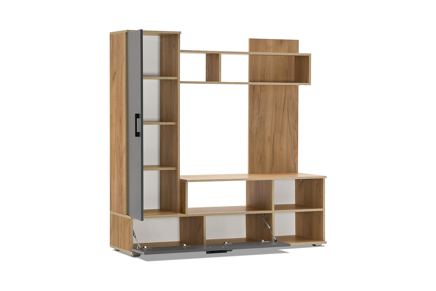 Гостиная Мини дуб крафт / графит