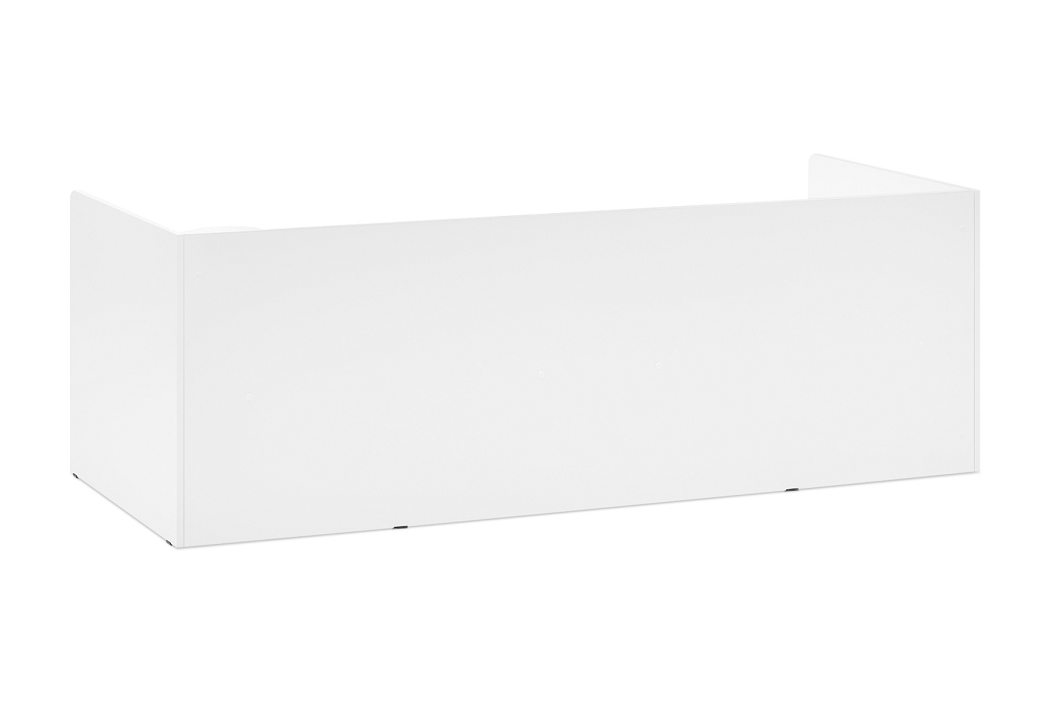 Кровать Челси 0.8 м белый / белый глянец