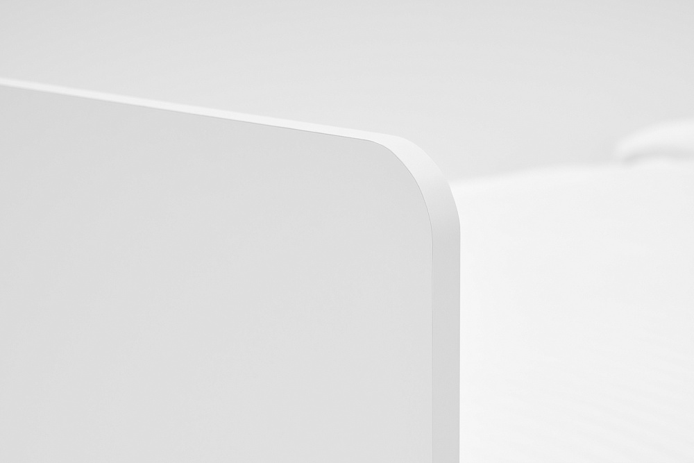 Кровать Челси 0.8 м белый / белый глянец