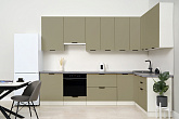 Модульная кухня Норд софт хаки