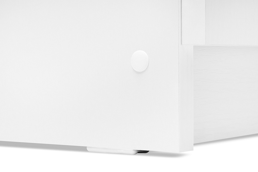 Комод с 6-ю ящиками Тивина белый текстурный