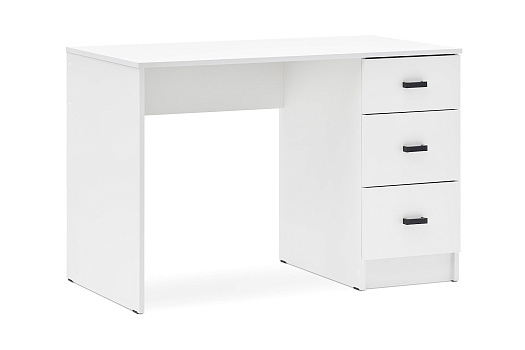Стол письменный Стандарт белый гладкий