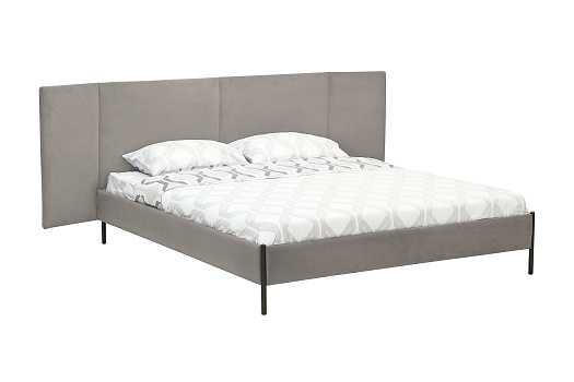 Кровать двуспальная Эолина бежевая