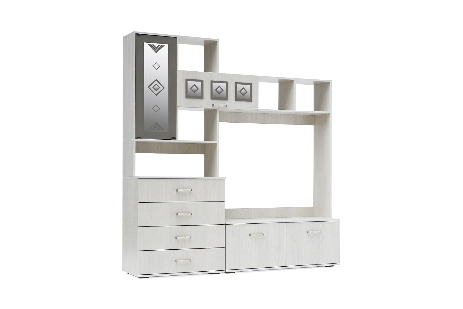 Стенка Белла ясень белый