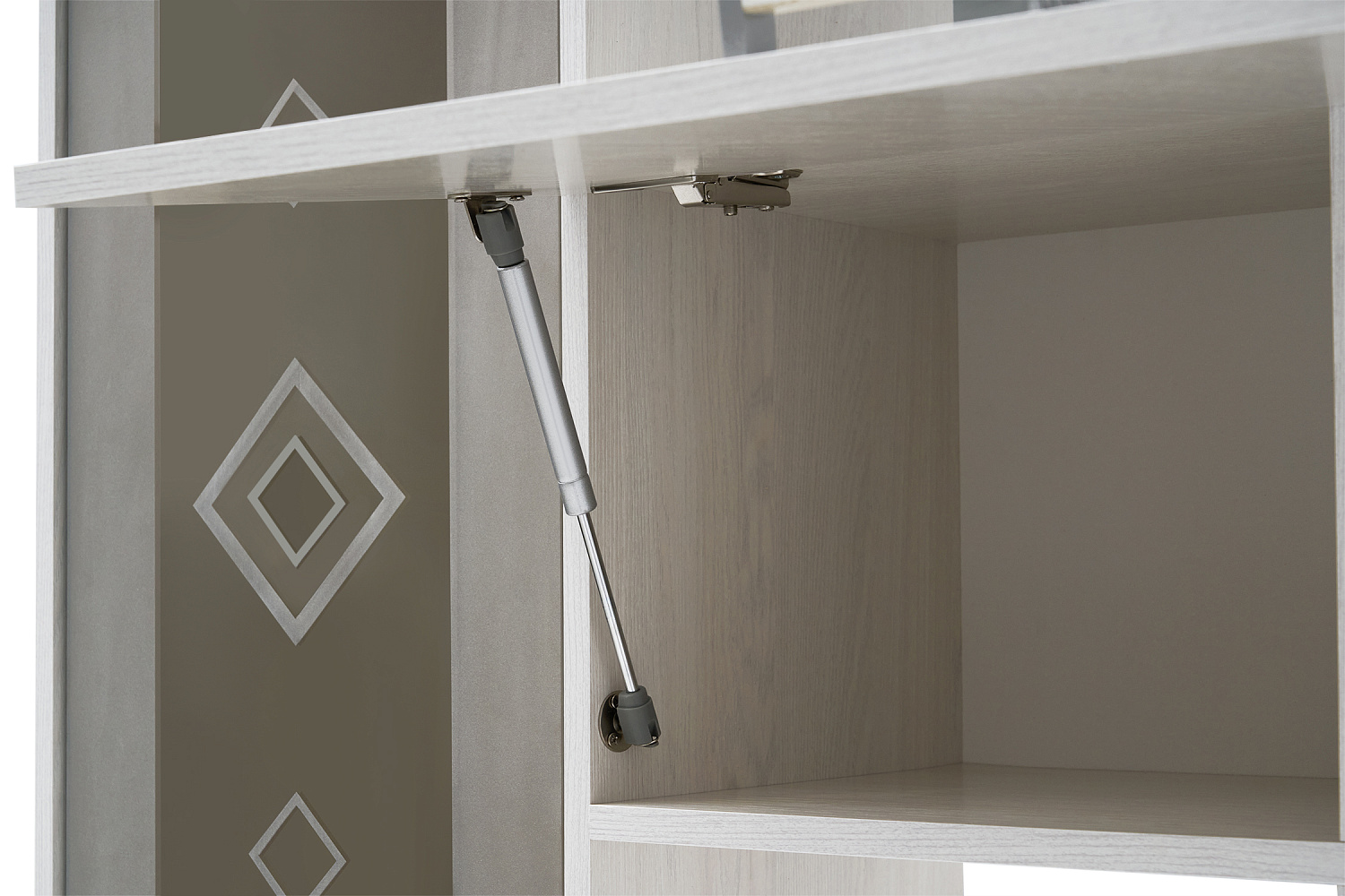 Стенка Белла ясень белый