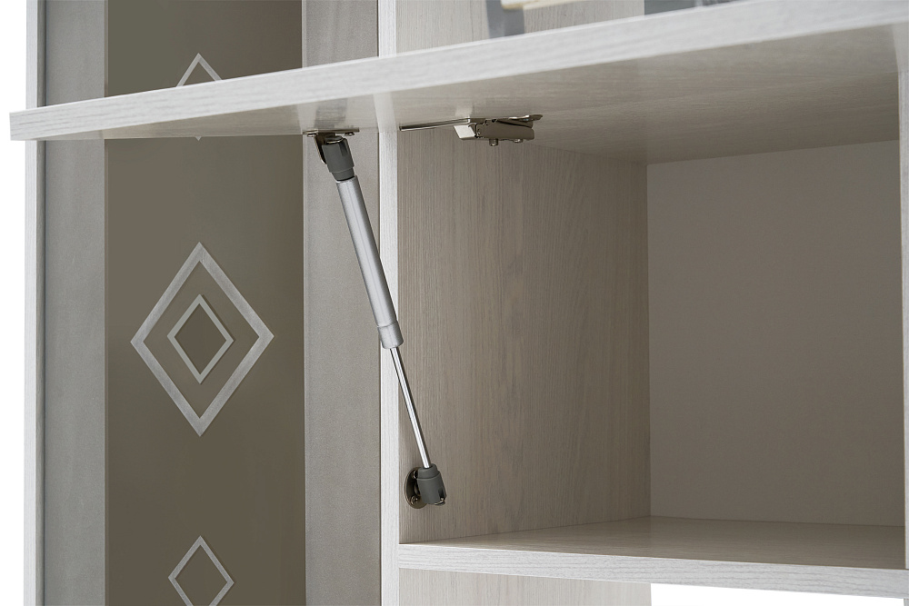 Стенка Белла ясень белый