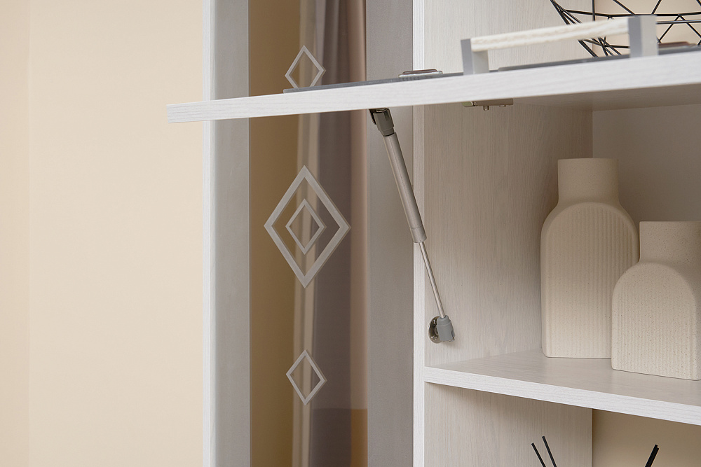 Гостиная Белла №2 ясень белый