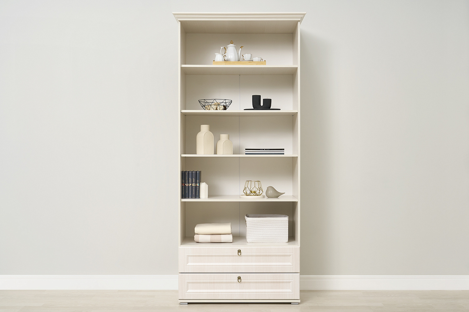 Шкаф со стеклом Престиж-1