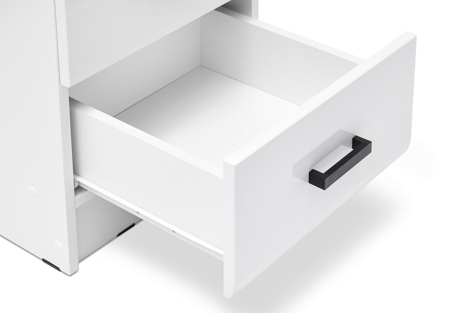 Стеллаж Вега NEW белый глянец / белый