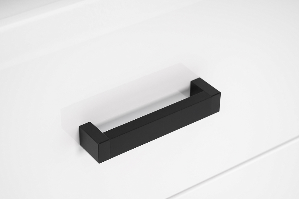 Стеллаж Вега NEW белый глянец / белый