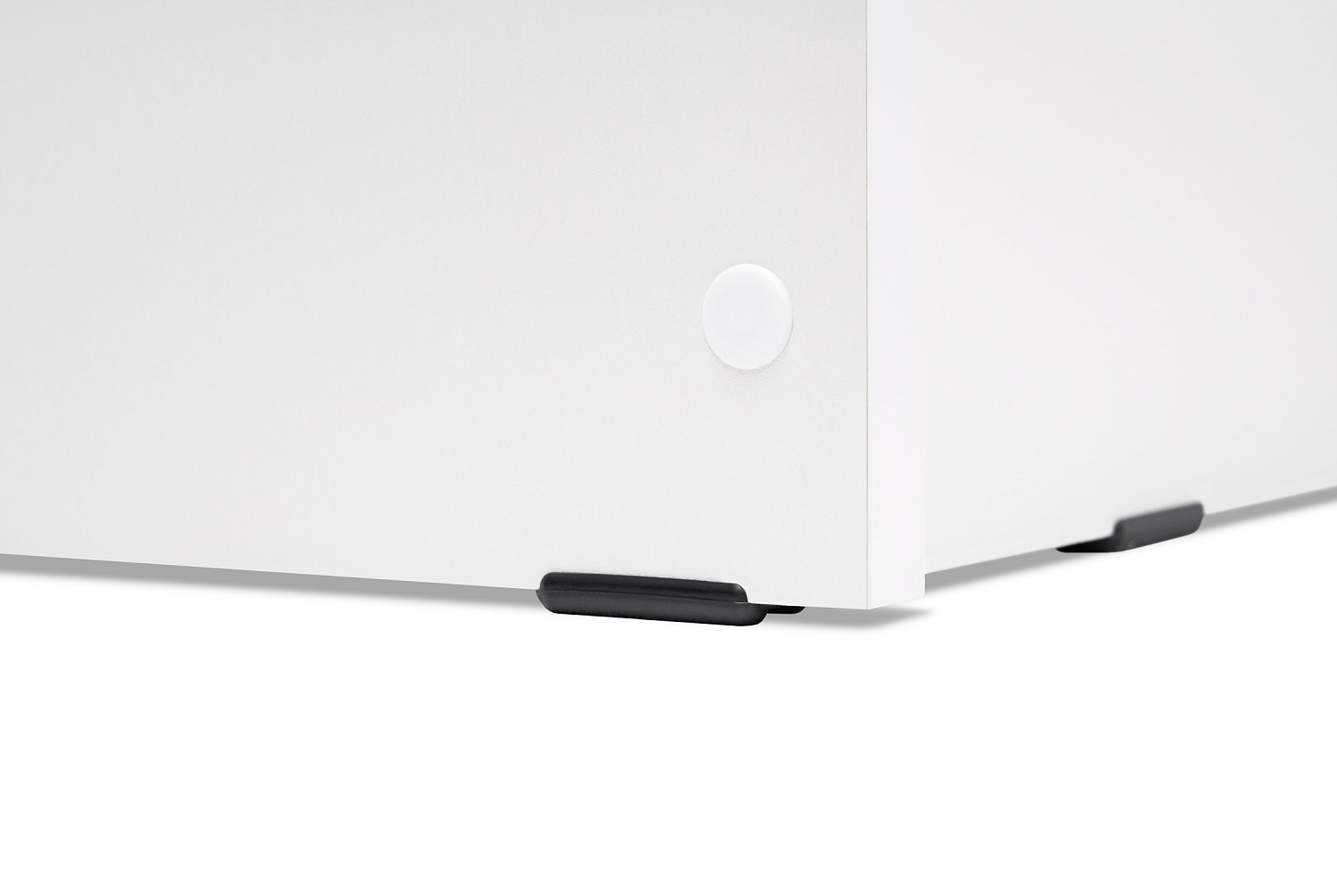 Стеллаж Вега NEW белый глянец / белый