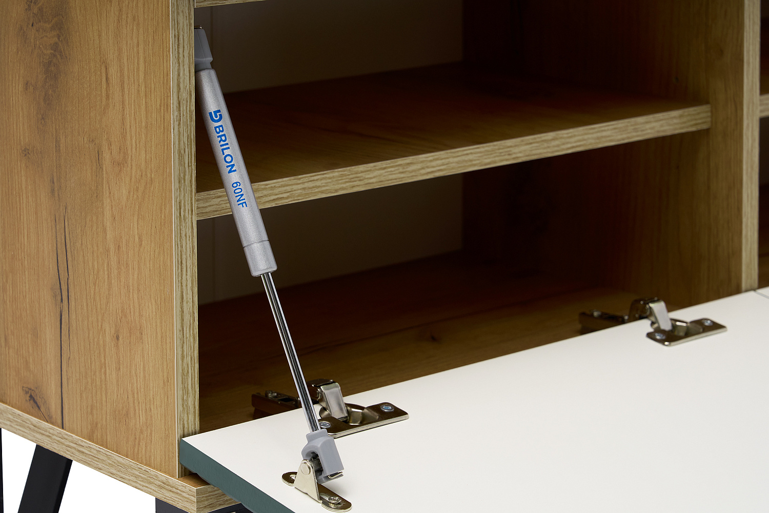 Обувница Флэш дуб крафт / браш мени грин