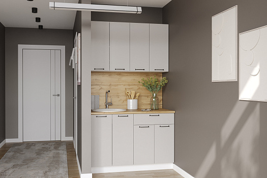 Кухня Валерия серый