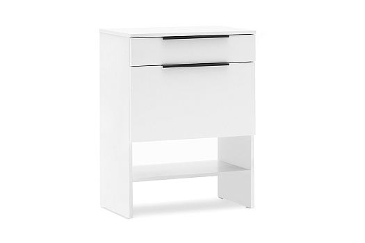 Тумба Тивина белый текстурный