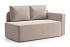 Диван кушетка Кайли правый бежевый