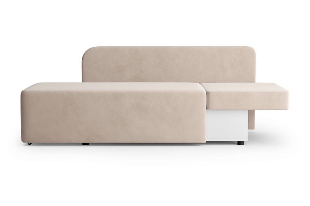 Диван кушетка Кайли правый бежевый