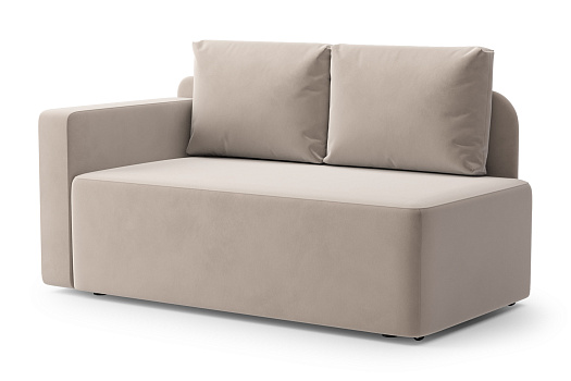 Диван кушетка Кайли левый бежевый