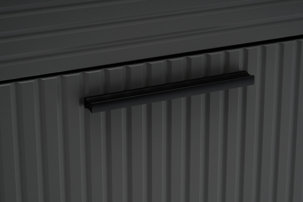 Обувница Флэш дуб крафт / браш графит