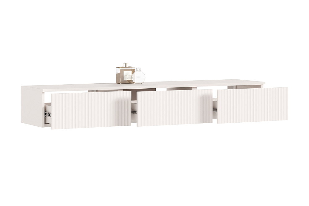 Полка навесная с ящиками Оскар кашемир