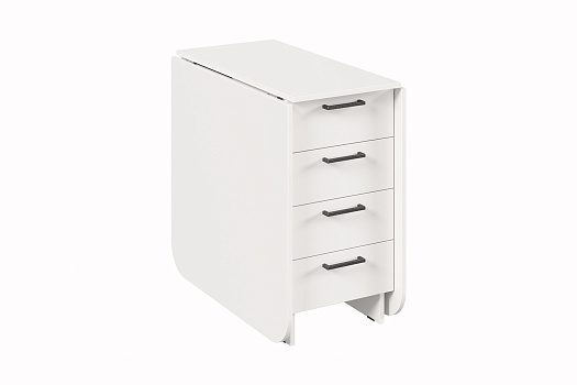 Стол-книжка Атлант №1 с ящиками белый