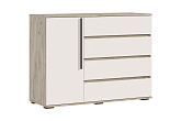 Комод Норд дуб крафт серый / кашемир
