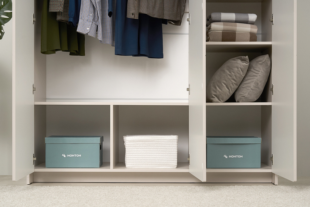 Шкаф 3-х створчатый Пандора кашемир / айриш