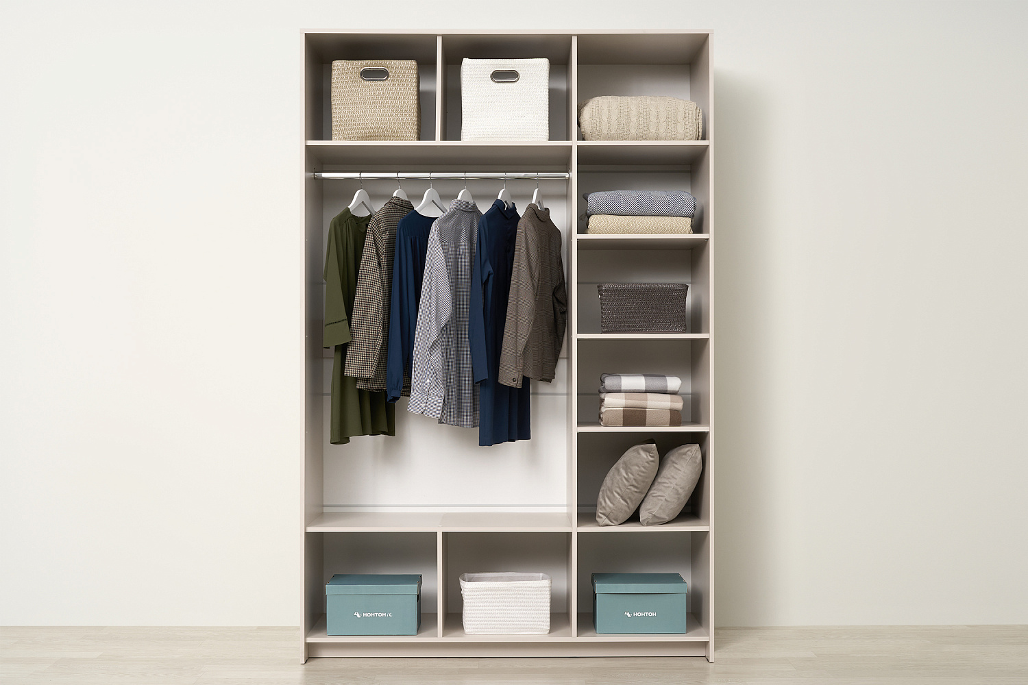 Шкаф 3-х створчатый Пандора кашемир / айриш