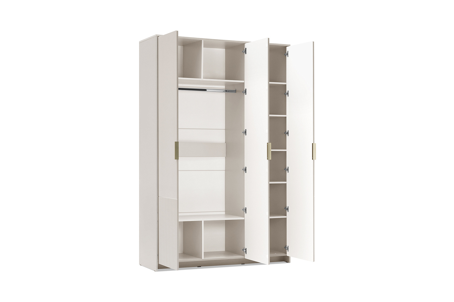 Шкаф 3-х створчатый Пандора кашемир / айриш