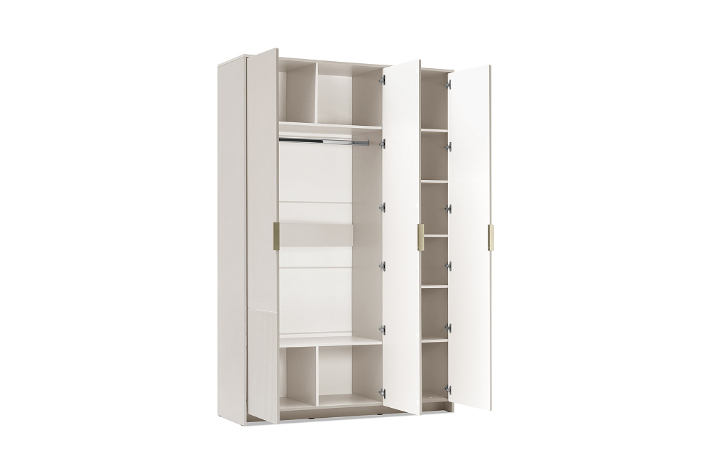 Шкаф 3-х створчатый Пандора кашемир / айриш