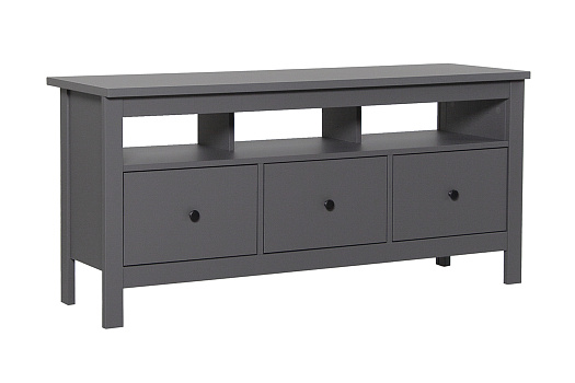 ТВ-тумба с ящиками Сага серая