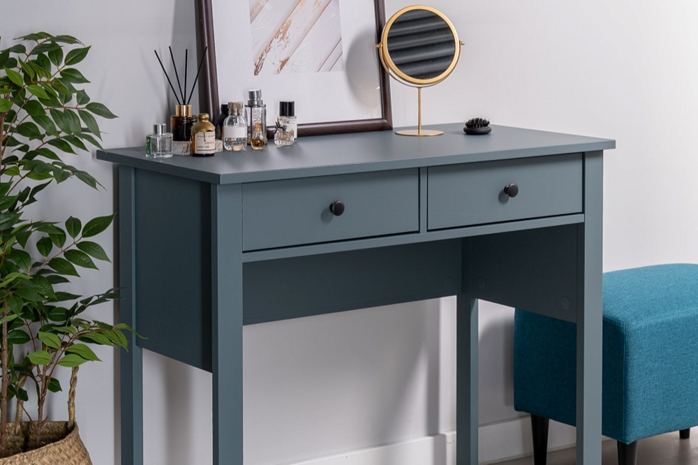 Стол туалетный Сага темно-бирюзовый