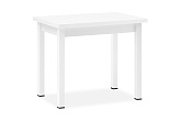 Стол обеденный раскладной белый 
