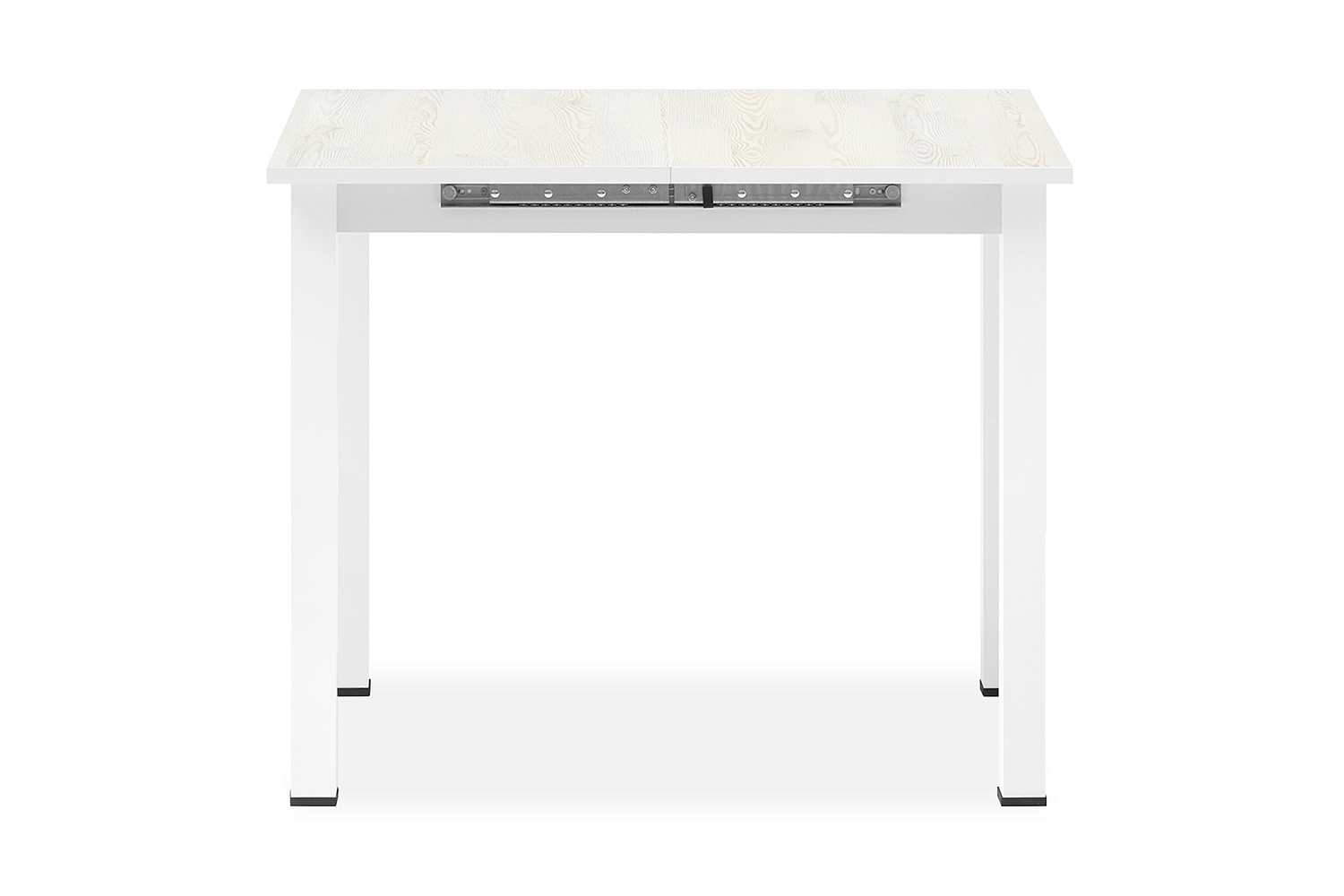 Стол обеденный раздвижной Классик белый / сосна белая