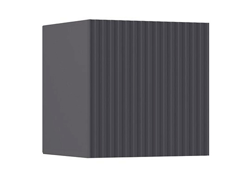 Шкаф навесной малый Оливия графит / графит софт new