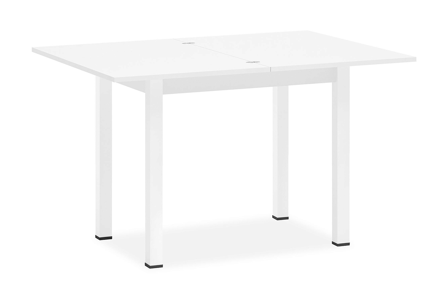 Стол обеденный раскладной белый 