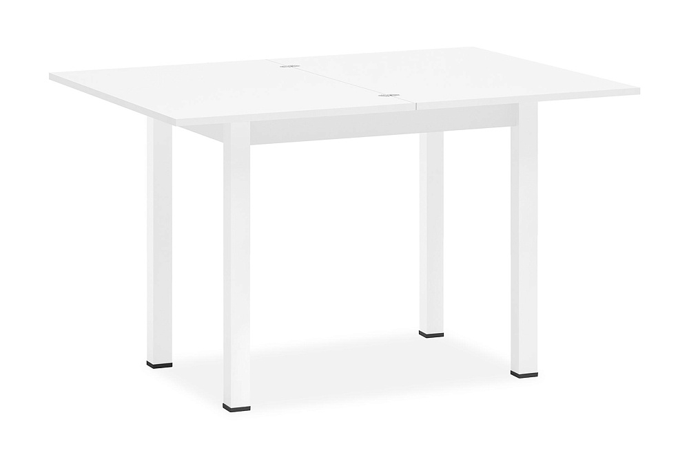 Стол обеденный раскладной белый 