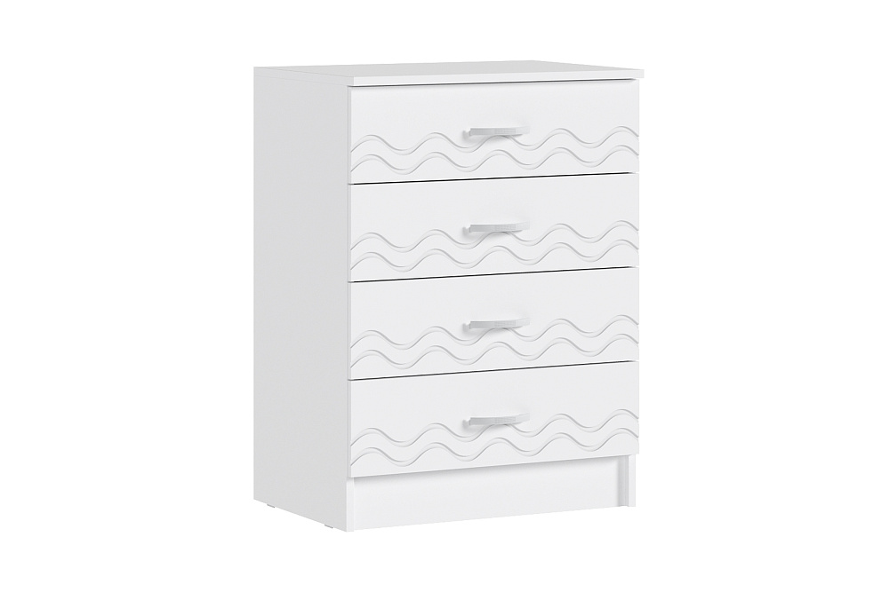 Комод Юниор-2 белый / шарли белый