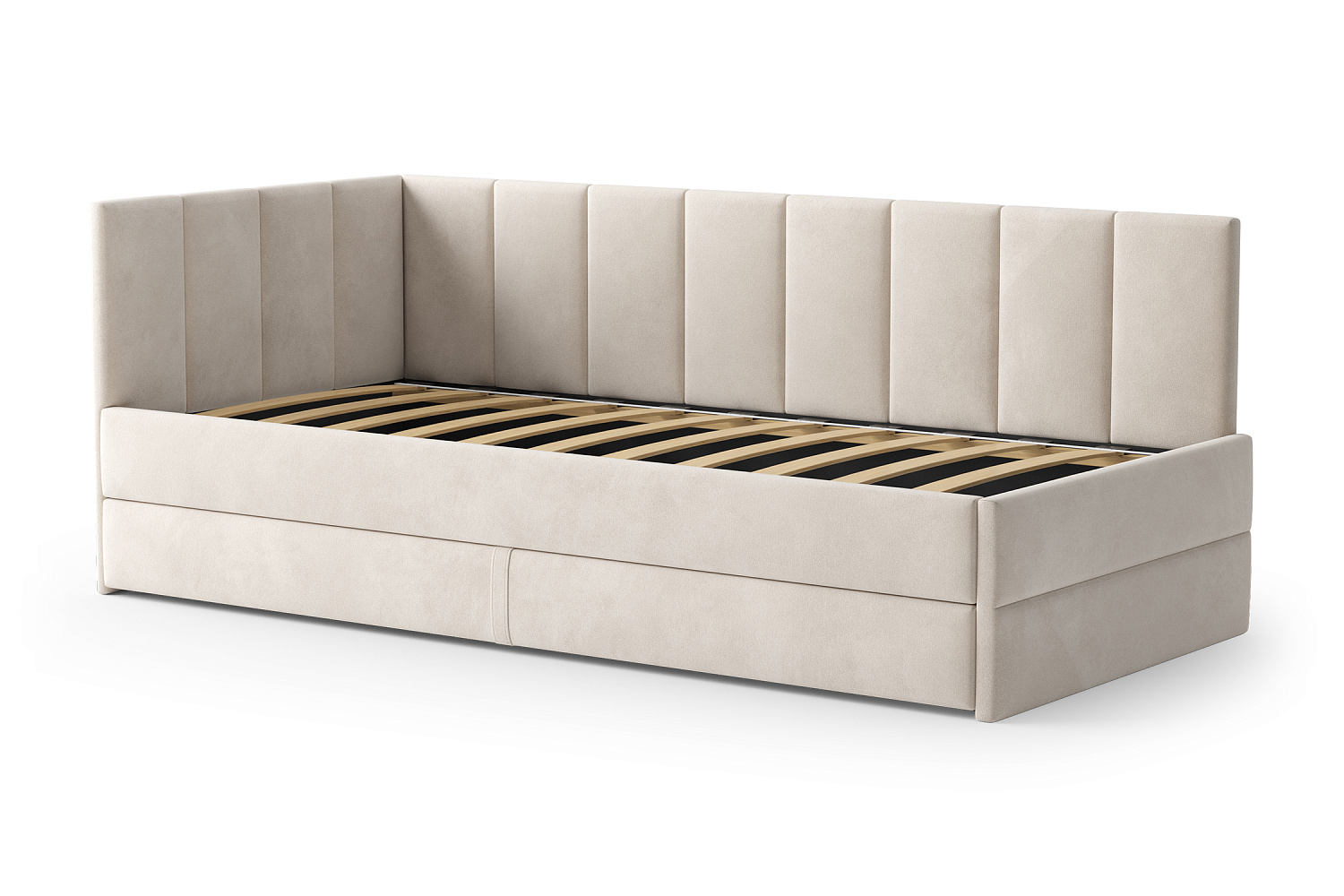 Кровать Норли песочная