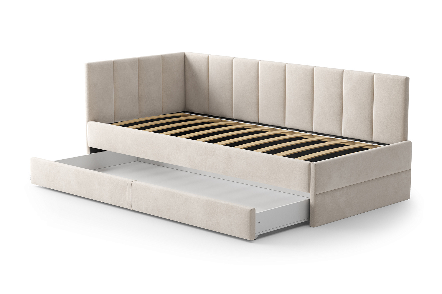 Кровать Норли песочная