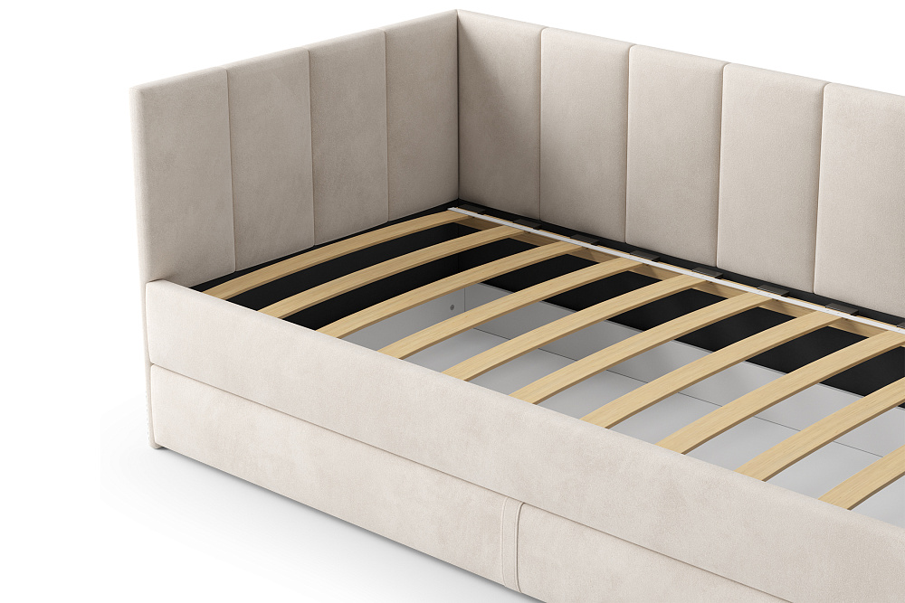 Кровать Норли песочная