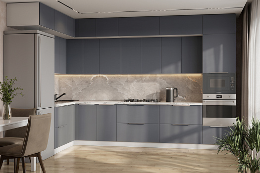 Модульная кухня Монора каменный графит