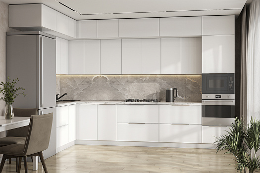 Модульная кухня Монора лунный бархат